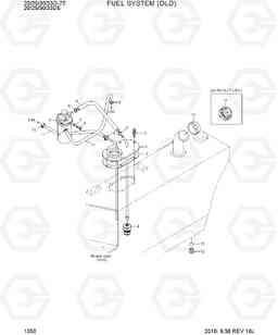 1050 FUEL SYSTEM(OLD) 20D/25D/30D/33D-7E, Hyundai