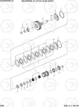 4060 REVERSE CLUTCH SUB ASSY(OLD) 20D/25D/30D/33D-7E, Hyundai