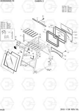 6120 CABIN 2 20D/25D/30D/33D-7E, Hyundai