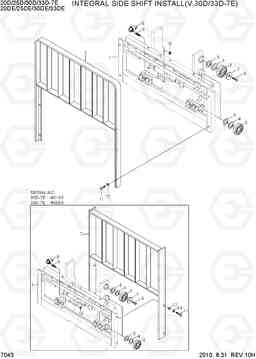 7043 INTEGRAL S-SHIFT INSTALL (V,30/33D-7E) 20D/25D/30D/33D-7E, Hyundai