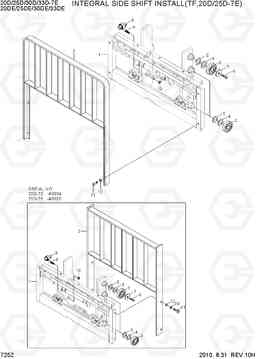 7252 INTEGRAL S-SHIFT INSTALL (TF, 20/25D-7E) 20D/25D/30D/33D-7E, Hyundai