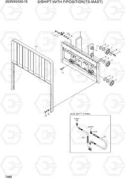 7465 S/SHIFT WITH F/POSITION(TS-MAST) 20D/25D/30D/33D-7E, Hyundai