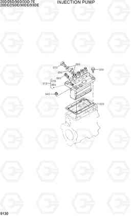 9130 INJECTION PUMP 20D/25D/30D/33D-7E, Hyundai