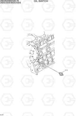 9270 OIL SWITCH 20D/25D/30D/33D-7E, Hyundai