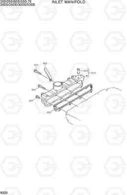 9320 INLET MANIFOLD 20D/25D/30D/33D-7E, Hyundai