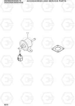 9370 ACCESSORIES AND SERVICE PARTS 20D/25D/30D/33D-7E, Hyundai