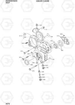 A070 GEAR CASE 20D/25D/30D/33D-7E, Hyundai