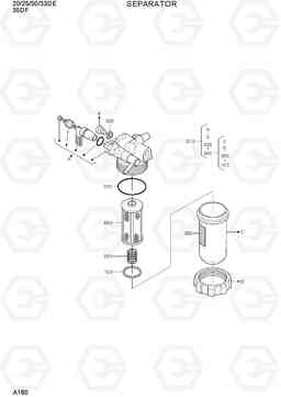 A180 SEPARATOR 20D/25D/30D/33D-7E, Hyundai