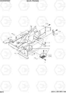6010 MAIN FRAME 20/25/30/33DF-7, Hyundai