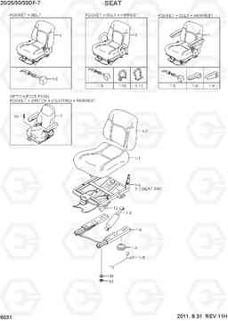 6031 SEAT(LOCAL) 20/25/30/33DF-7, Hyundai