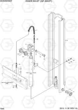 7540 INNER MAST(QF-MAST) 20/25/30/33DF-7, Hyundai