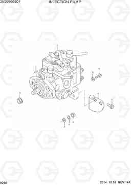 9230 INJECTION PUMP 20/25/30/33DF-7, Hyundai