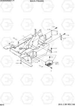 6010 MAIN FRAME 20/25/30/33DF-7T, Hyundai