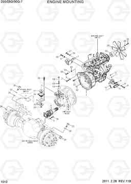 1010 ENGINE MOUNTING 20G/25G/30G-7, Hyundai