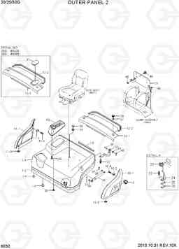 6030 OUTER PANEL 2 20G/25G/30G-7, Hyundai