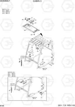 6140 CABIN 3 20G/25G/30G-7, Hyundai