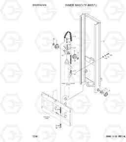 7230 INNER MAST(TF-MAST) 20G/25G/30G-7, Hyundai