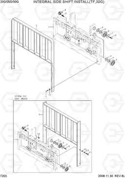 7253 INTEGRAL SIDE SHIFT INSTALL(TF,30G) 20G/25G/30G-7, Hyundai