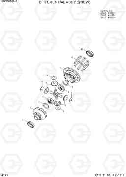 4191 DIFFERENTIAL ASSY 2 (NEW) 20L/25L/30L-7, Hyundai