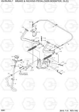 5061 BRAKE & INCHING PEDAL(NON BOOSTER,OLD) 20L/25L/30L-7, Hyundai