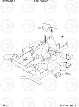 6010 MAIN FRAME 20L/25L/30L-7, Hyundai