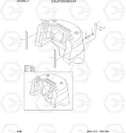 6100 COUNTERWEIGHT 20L/25L/30L-7, Hyundai