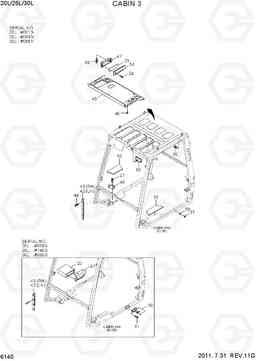 6140 CABIN 3 20L/25L/30L-7, Hyundai