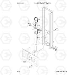 7230 INNER MAST(TF-MAST) 20L/25L/30L-7, Hyundai