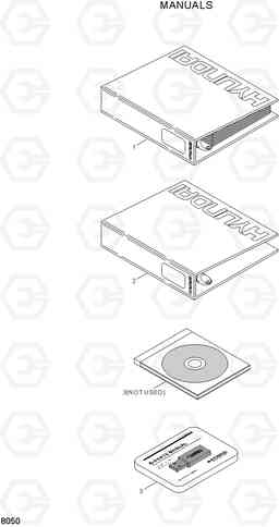 8050 MANUALS 20L/25L/30L-7, Hyundai