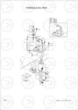 3060 HYDRAULIC OIL TANK 20LC/25LC/30LC-7, Hyundai