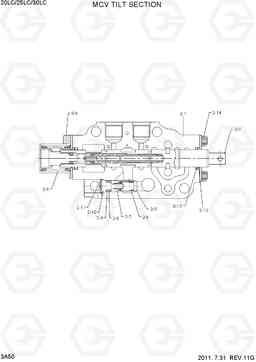 3A50 MCV TILT SECTION 20LC/25LC/30LC-7, Hyundai