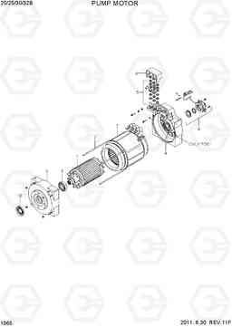 1065 PUMP MOTOR(TYPE 2) 22B/25B/30B/32B-7, Hyundai