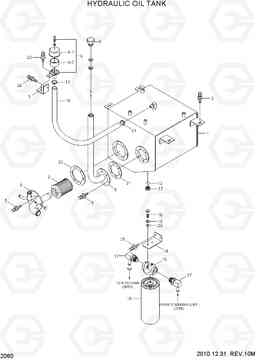 2060 HYDRAULIC OIL TANK 22B/25B/30B/32B-7, Hyundai