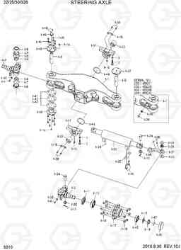 5010 STEERING AXLE 22B/25B/30B/32B-7, Hyundai