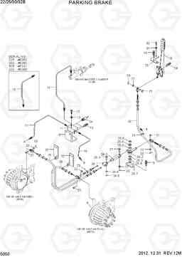 5050 PARKING BRAKE 22B/25B/30B/32B-7, Hyundai