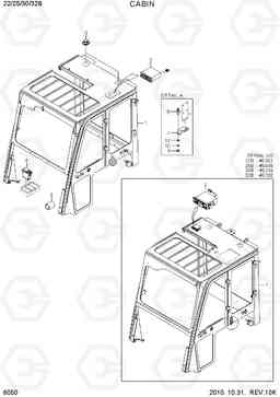 6050 CABIN 22B/25B/30B/32B-7, Hyundai