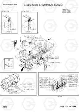 1040 CABLE(22/25B-9, SEMIKRON, KOREA) 22/25/30/32/35B-9, Hyundai