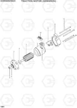 1091 DRIVE MOTOR (SEMIKRON) 22/25/30/32/35B-9, Hyundai