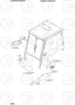 6060 CABIN GROUP 22/25/30/32/35B-9, Hyundai