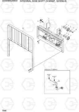 7046 INTEGRAL SIDE SHIFT(V-MAST, 32/35B-9) 22/25/30/32/35B-9, Hyundai