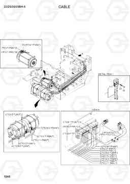 1040 CABLE 22/25/30/35BH-9, Hyundai