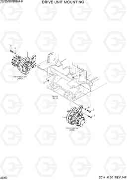 4015 DRIVE UNIT MOUNTING 22/25/30/35BH-9, Hyundai