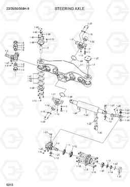 5010 STEERING AXLE 22/25/30/35BH-9, Hyundai