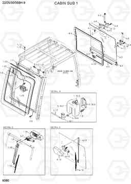 6080 CABIN SUB 1 22/25/30/35BH-9, Hyundai