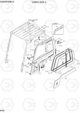 6100 CABIN SUB 3 22/25/30/35BH-9, Hyundai