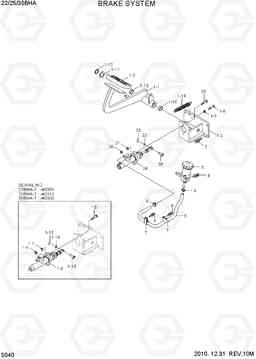 5040 BRAKE SYSTEM 22/25/30BHA-7, Hyundai