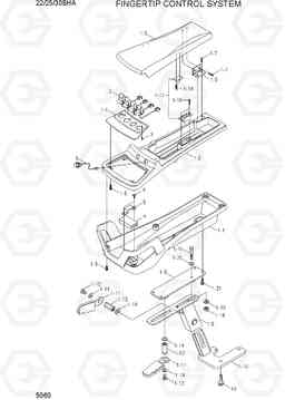 5060 FINGERTIP CONTROL SYSTEM 22/25/30BHA-7, Hyundai