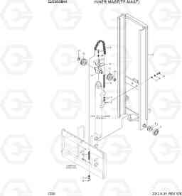 7230 INNER MAST(TF-MAST) 22/25/30BHA-7, Hyundai