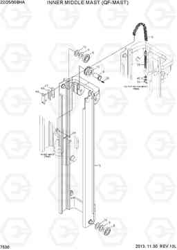 7530 INNER MIDDLE MAST(QF-MAST) 22/25/30BHA-7, Hyundai