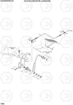 1060 ACCELERATOR LINKAGE 22/25/30/33D-9S, Hyundai